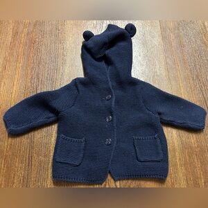 GAP Navy Blue Kids Sweater with Bear Ears